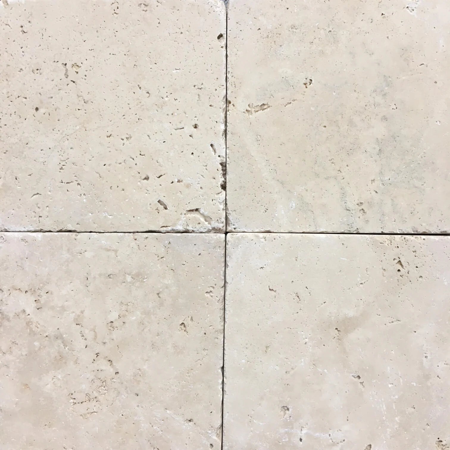 4X4 Ivory Tumbled