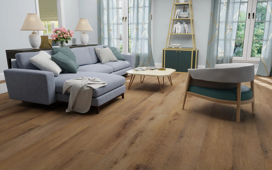 Cali Vinyl Deep Lagoon Select Vinyl Flooring