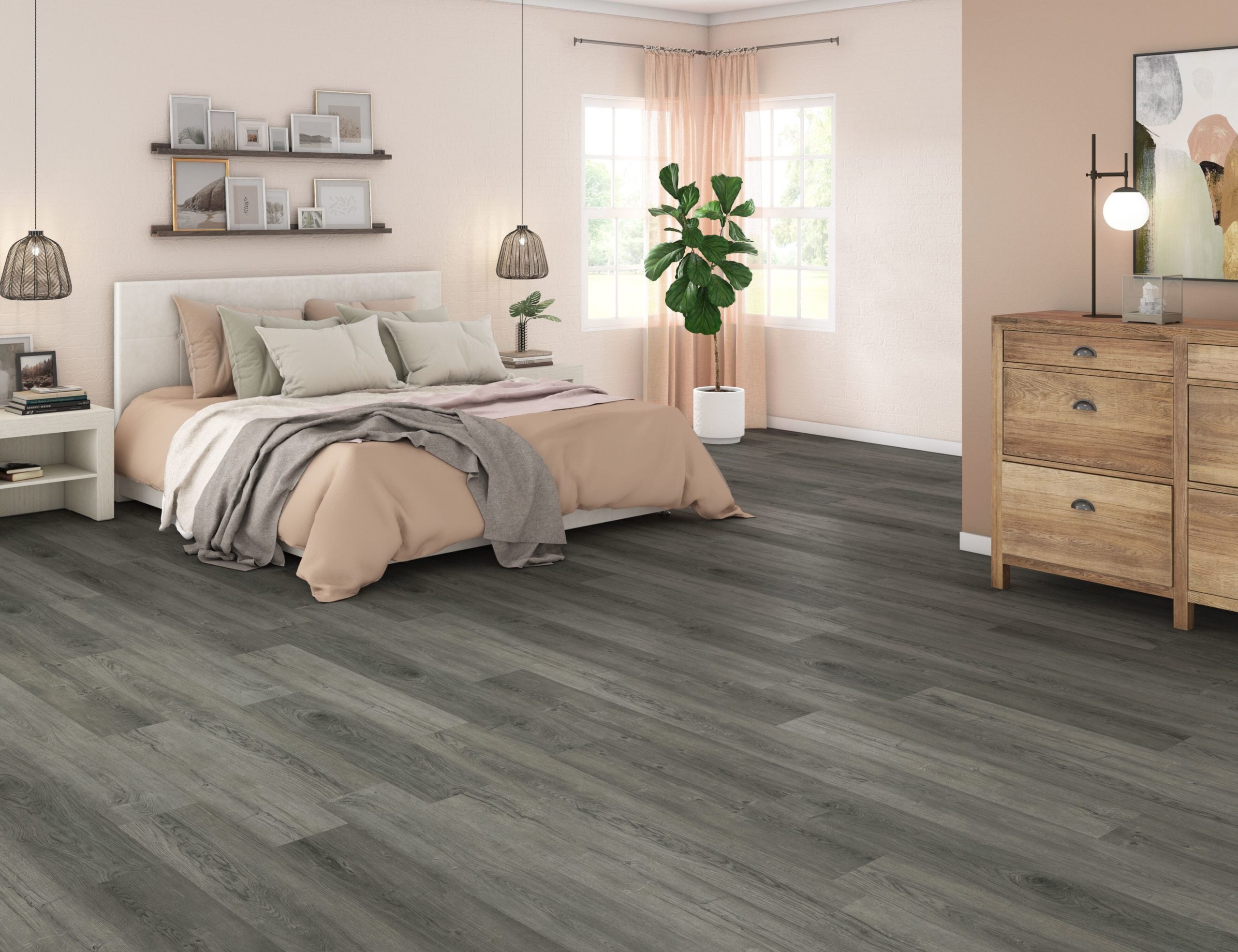 Tmbr Asheville Flooring - Bedroom View