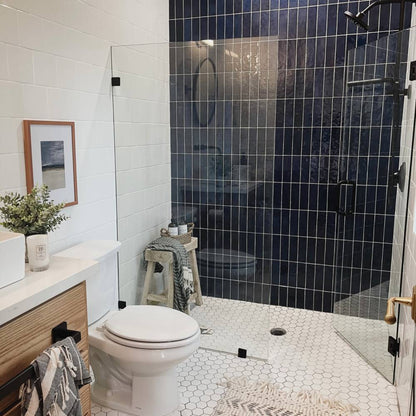 Cloé Ceramic Tile in Blue