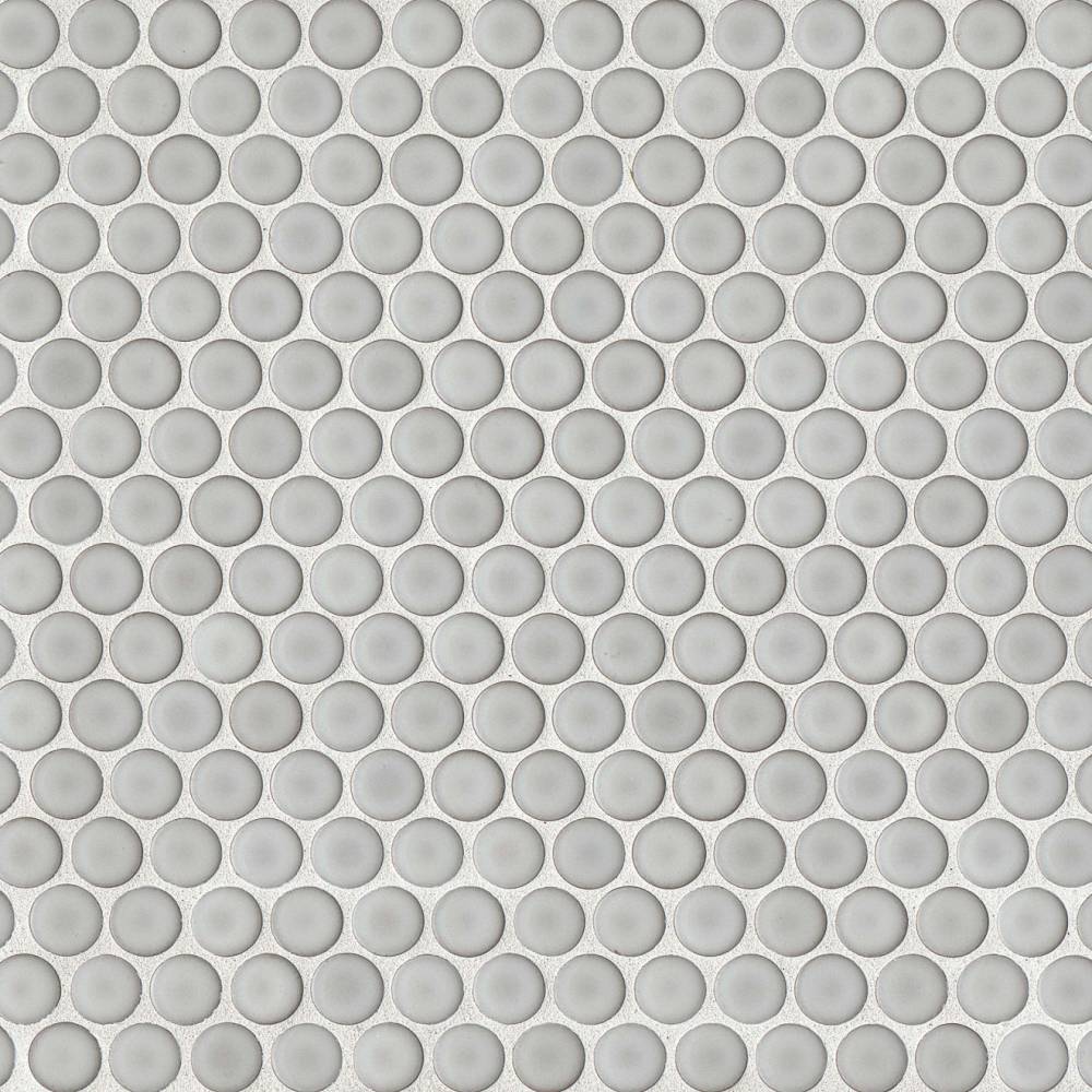 360 3/4&quot; x 3/4&quot; Penny Round Glossy Mosaic Tile in Lagoon