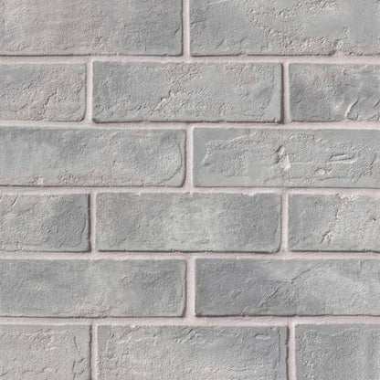 Avondale 2&quot; x 8&quot; Matte Brick Tile in Early Gray