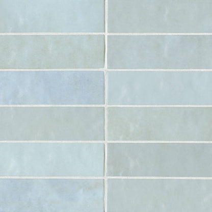 Cloé Ceramic Tile in Baby Blue