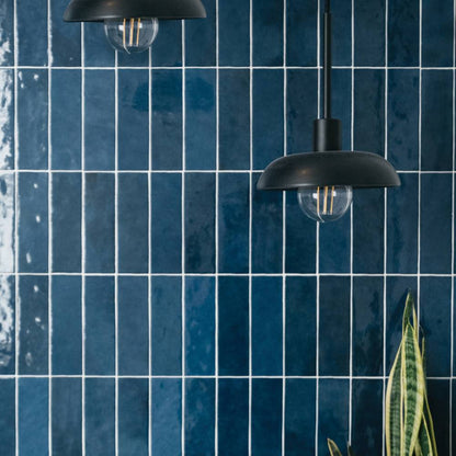 Cloé Ceramic Tile in Blue