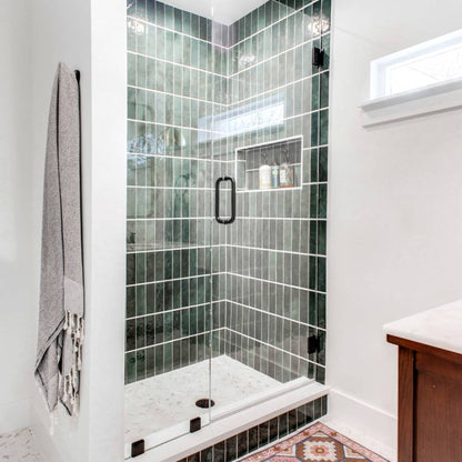 Cloé Ceramic Tile in Green