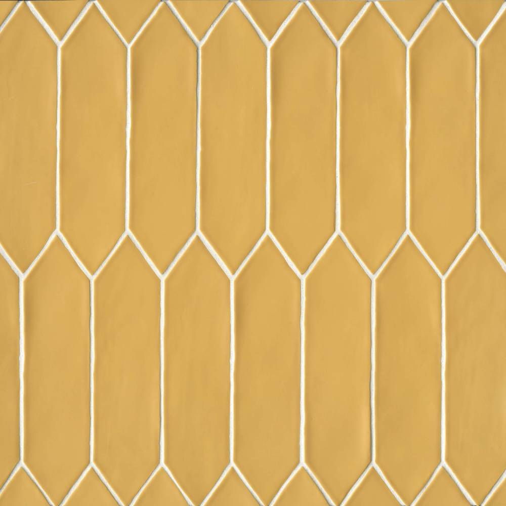 Reine 3&quot; x 12&quot; Picket Pattern Matte Ceramic Wall Tile