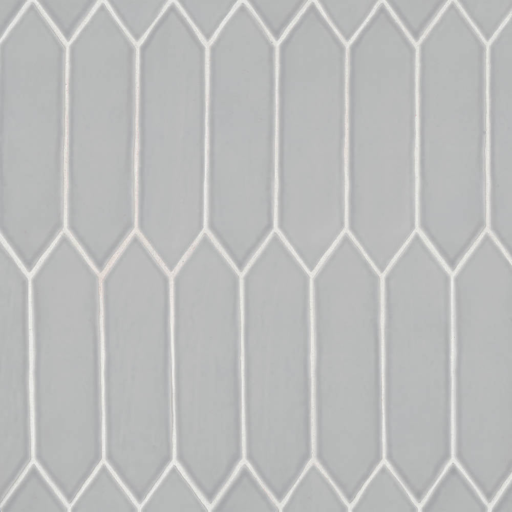 Reine 3&quot; x 12&quot; Picket Pattern Matte Ceramic Wall Tile