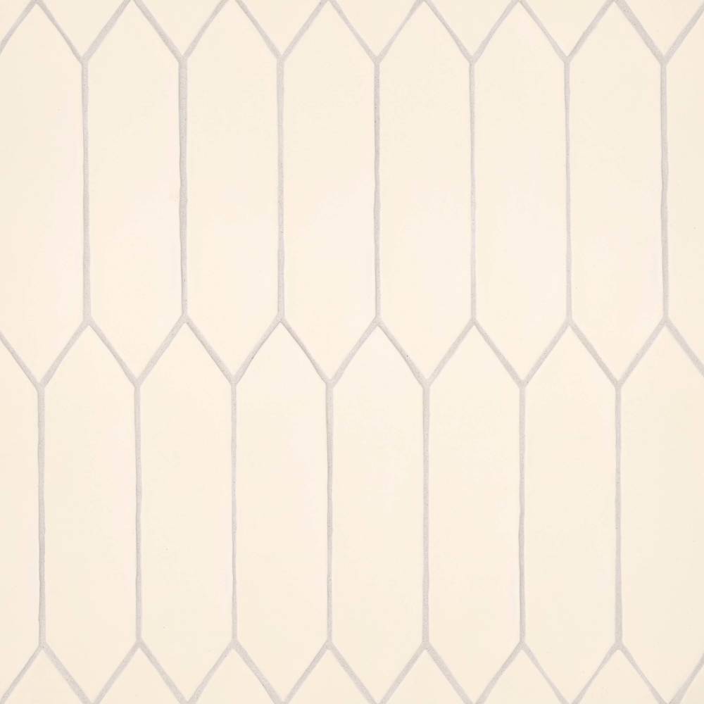 Reine 3&quot; x 12&quot; Picket Pattern Matte Ceramic Wall Tile
