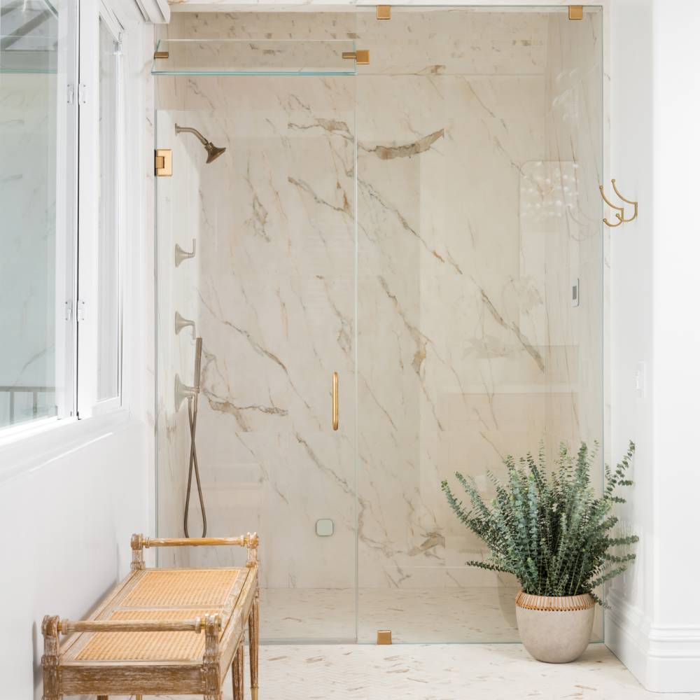 Honed Porcelain Tile in Calacatta Oro
