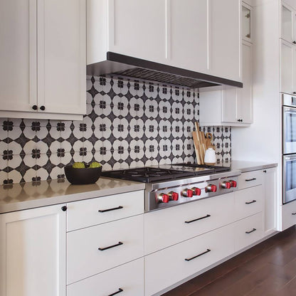 Enchante 8&quot; x 8&quot; Matte Porcelain Decorative Tile in Moderno