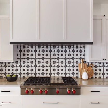 Enchante 8&quot; x 8&quot; Matte Porcelain Decorative Tile in Moderno
