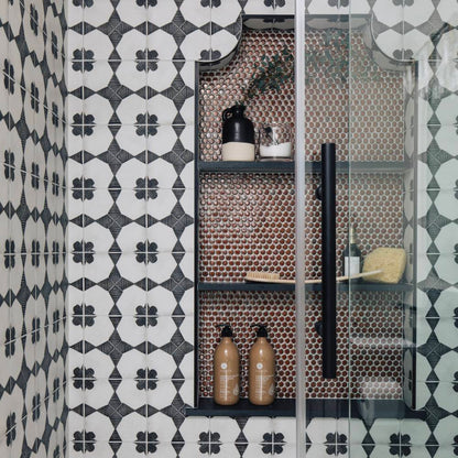 Enchante 8&quot; x 8&quot; Matte Porcelain Decorative Tile in Moderno