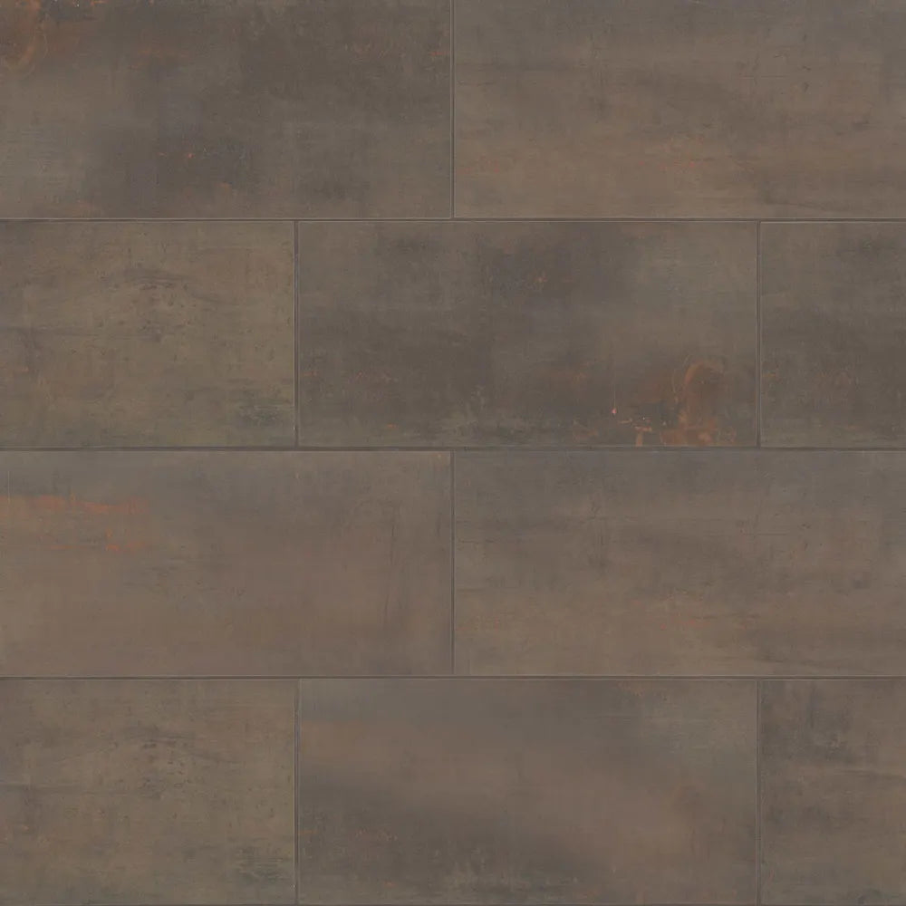 Rebel 12&quot; x 24&quot; Floor &amp; Wall Tile in Bronze