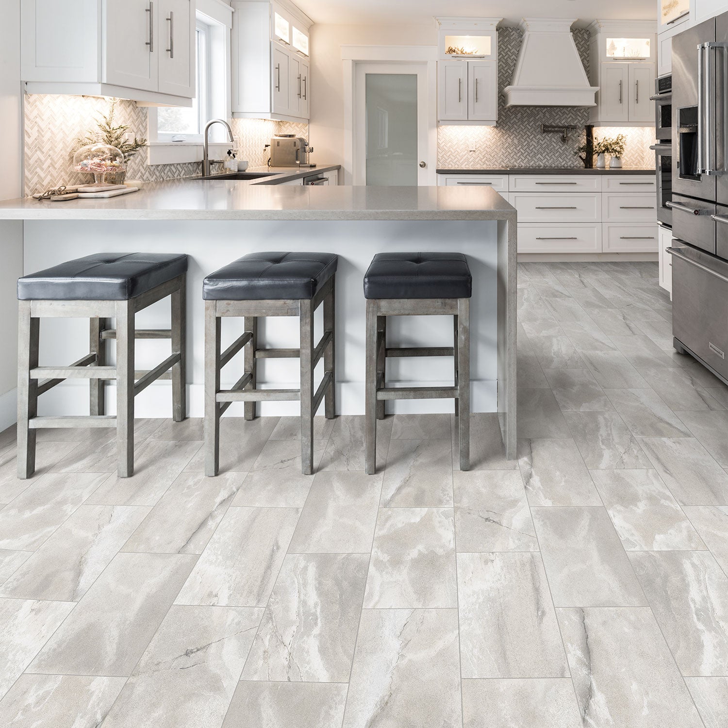 Tarkett Santorini Coastal Grey Full View