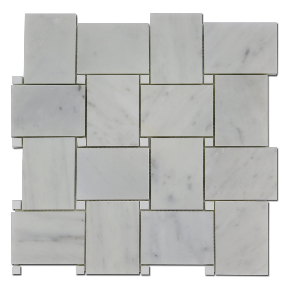 Large Basket Carrara w/Dolomite