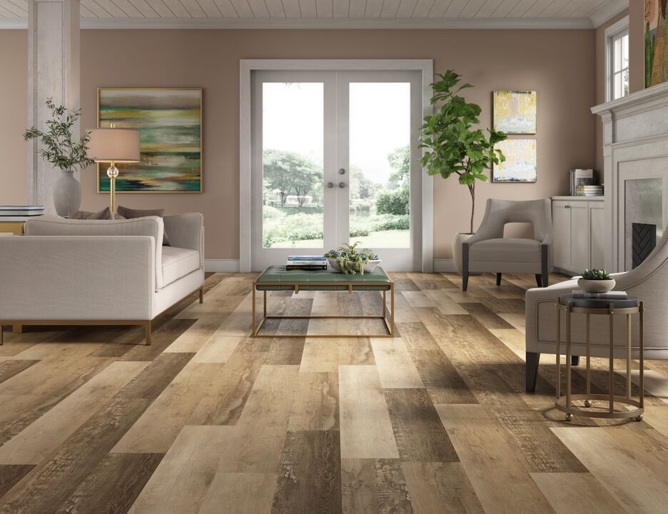 Tmbr Madison Flooring - Living Room View