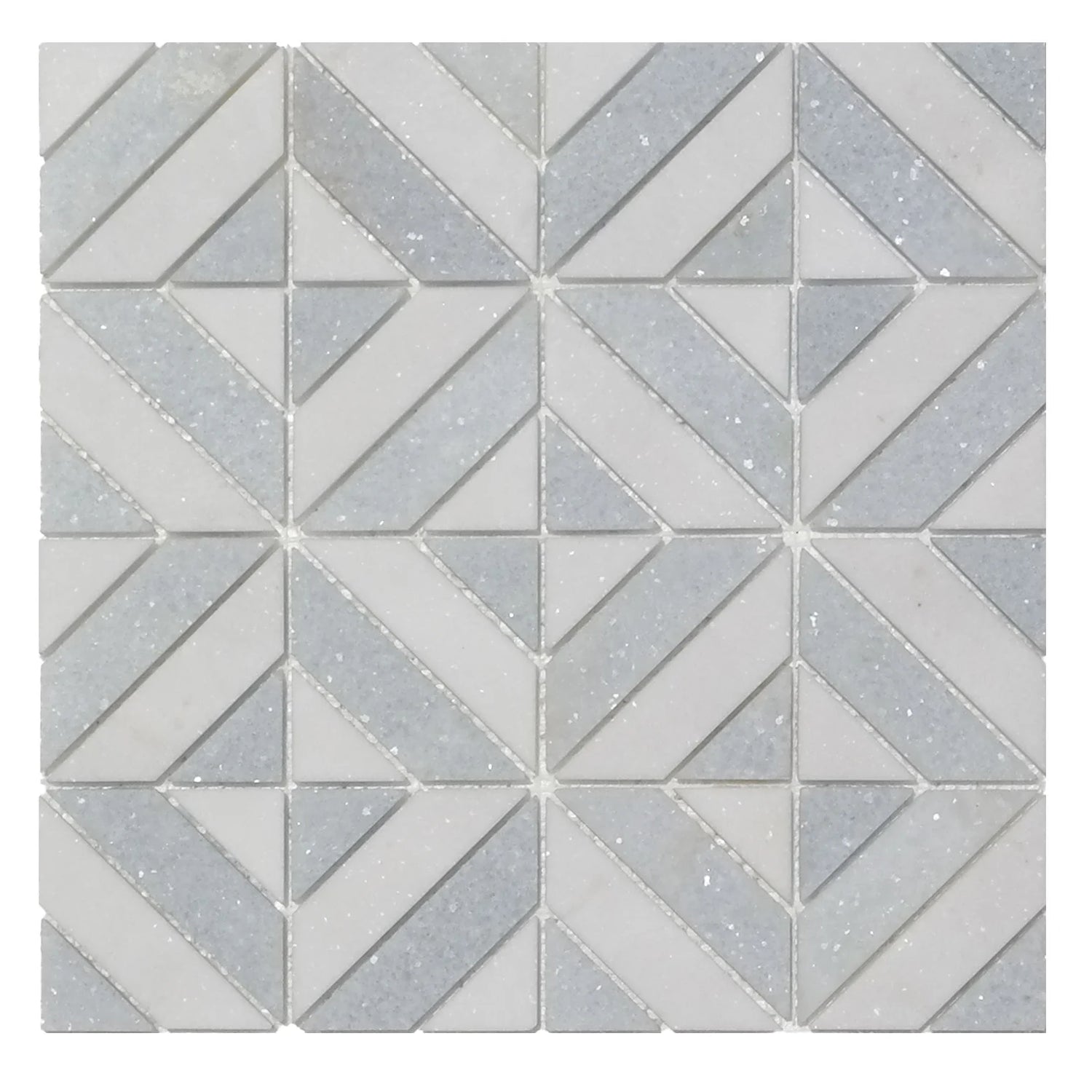 Matrix Thassos w/ Blue Celeste