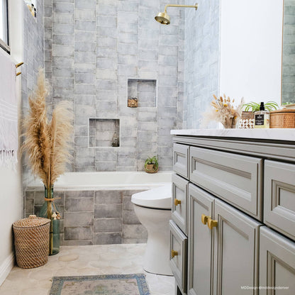 Vivace 4&quot; x 9&quot; Floor &amp;amp; Wall Tile in Fossil