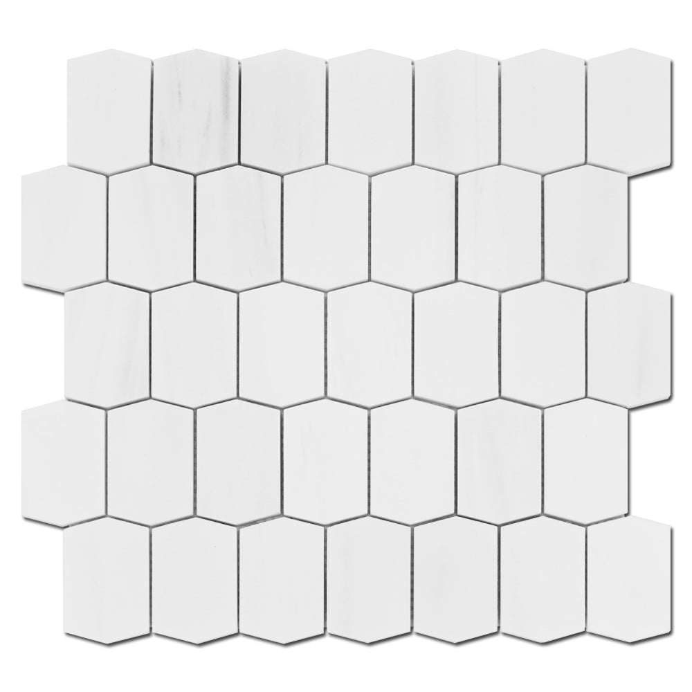 Picket Bianco Venato Honed