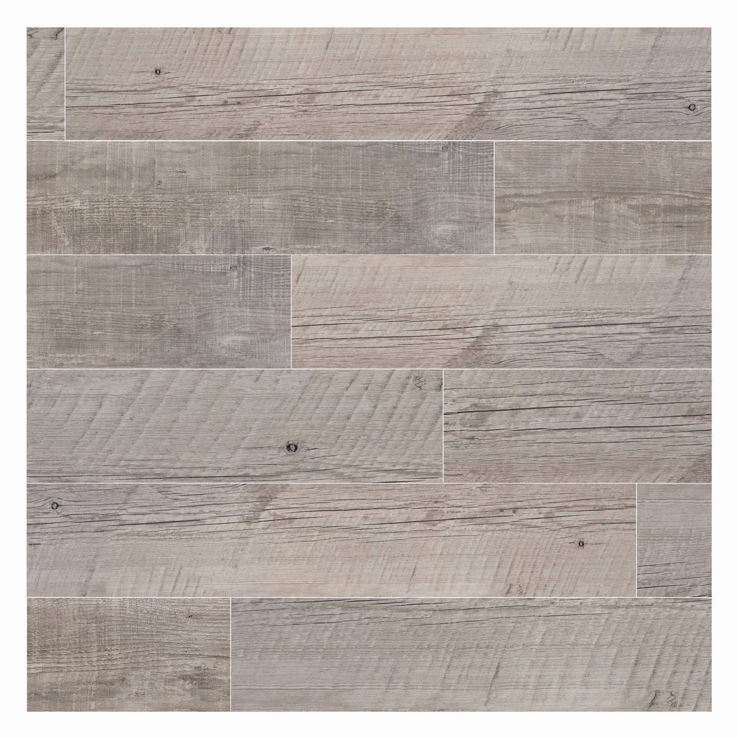 12X60 Salem Cenere Wood Plank Porcelain Tile