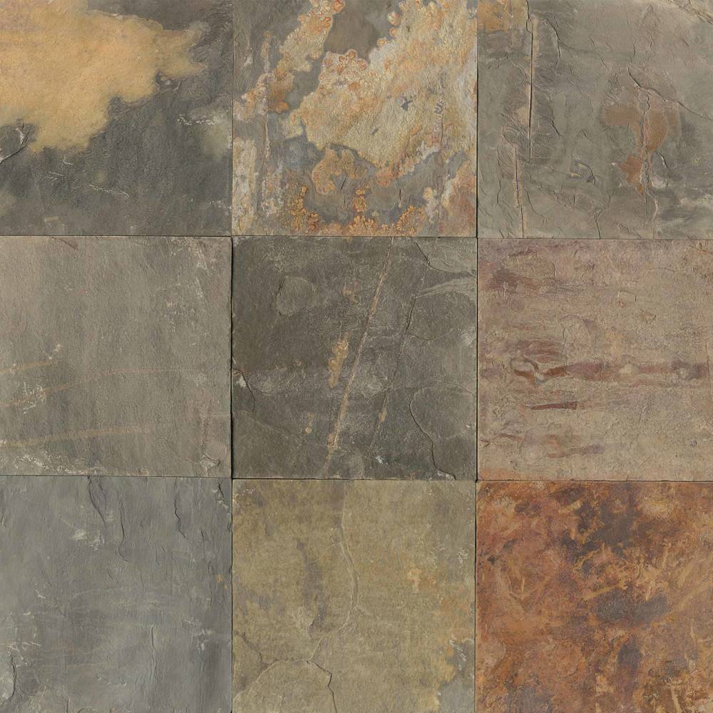 Butterscotch 12&quot; x 12&quot; Gauged Slate Tile