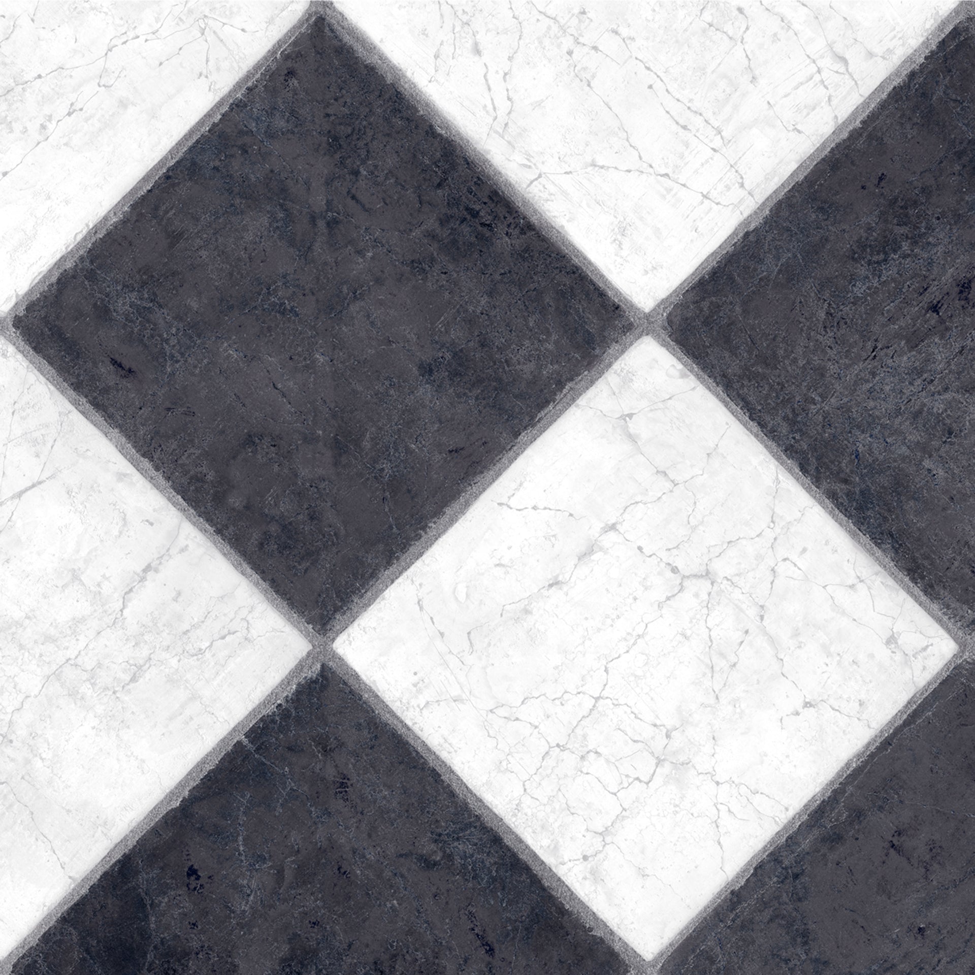 Tarkett French Marble Black &amp; White