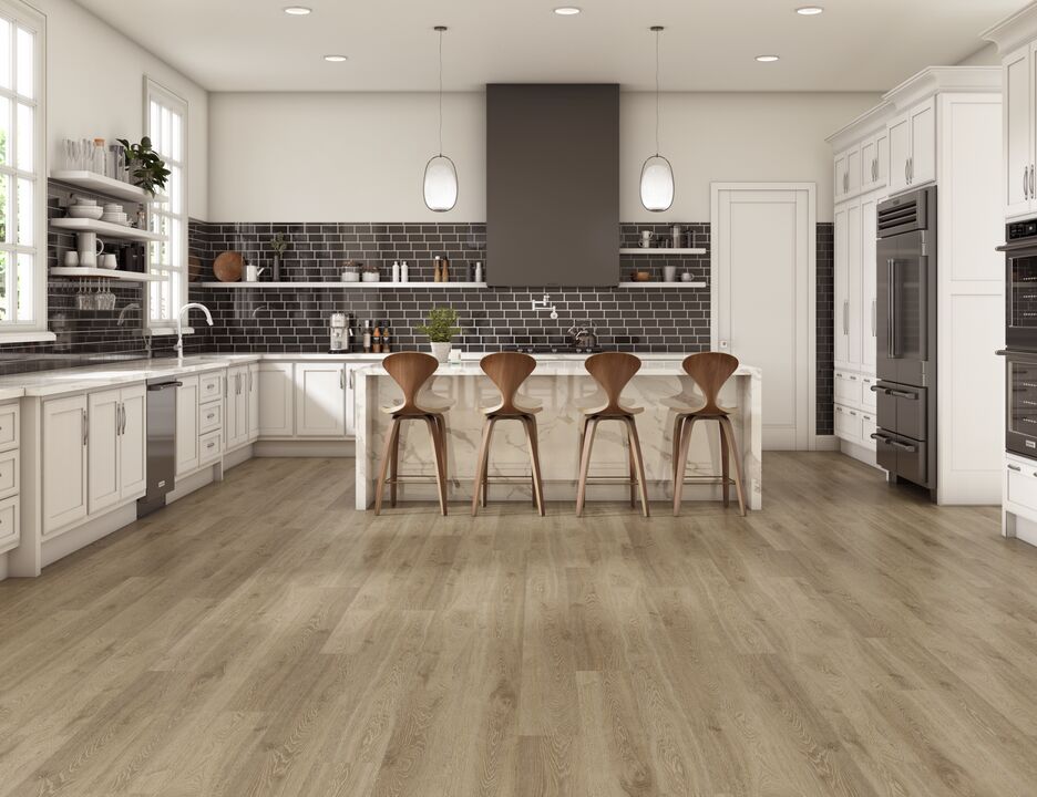 Kitchen with Tmbr Biltmore flooring