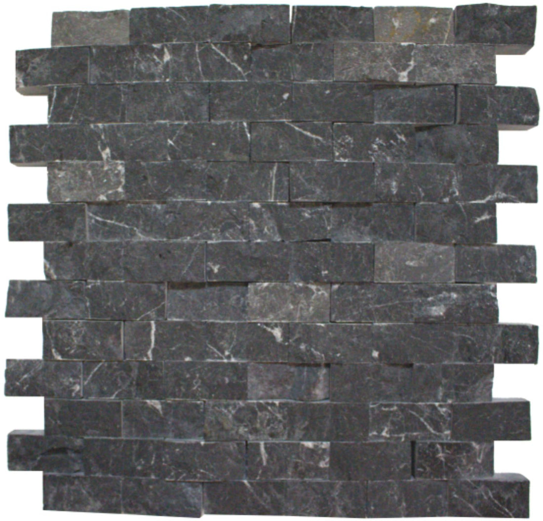 Taurus Black 1x2 Brick Splitface