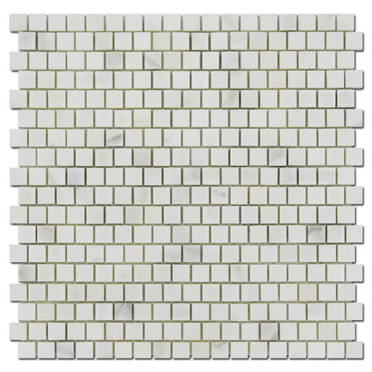 Adriatica Mosaic 90 Calacatta Oliva 5/8&quot; x 5/8&quot;