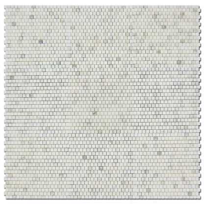 Adriatica Mosaic 90 Calacatta Oliva 5/8&quot; x 5/8&quot;