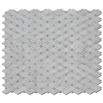 Alpine Mosic Rhomboid Milas White &amp; Imperial White
