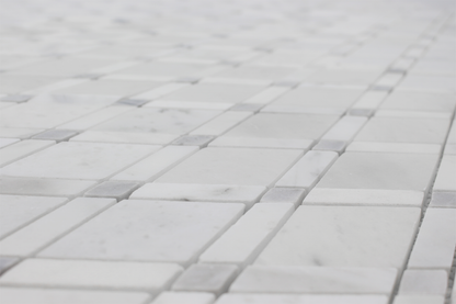 Alpine Mosic Rhomboid Milas White &amp; Imperial White
