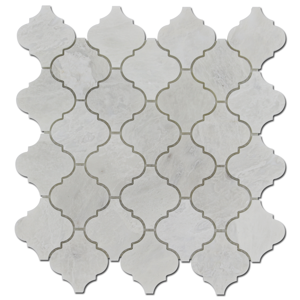 Arabesque Mosaic Iceberg Marble