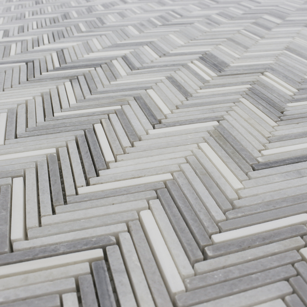 Capri Mosaic Bianco Venato Dolomite &amp; Marmara