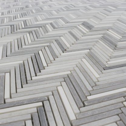 Capri Mosaic Bianco Venato Dolomite &amp; Marmara