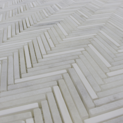 Capri Mosaic Bianco Venato Dolomite &amp; Milas White