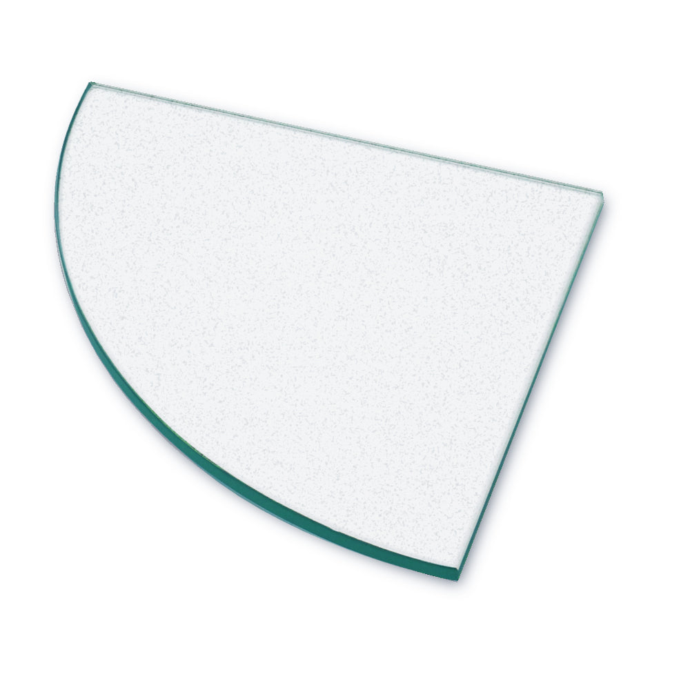 Corner Shelf Glass Frosted