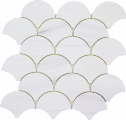 Bianco Venato Dolomite Fish Scale – Dolomite Polished