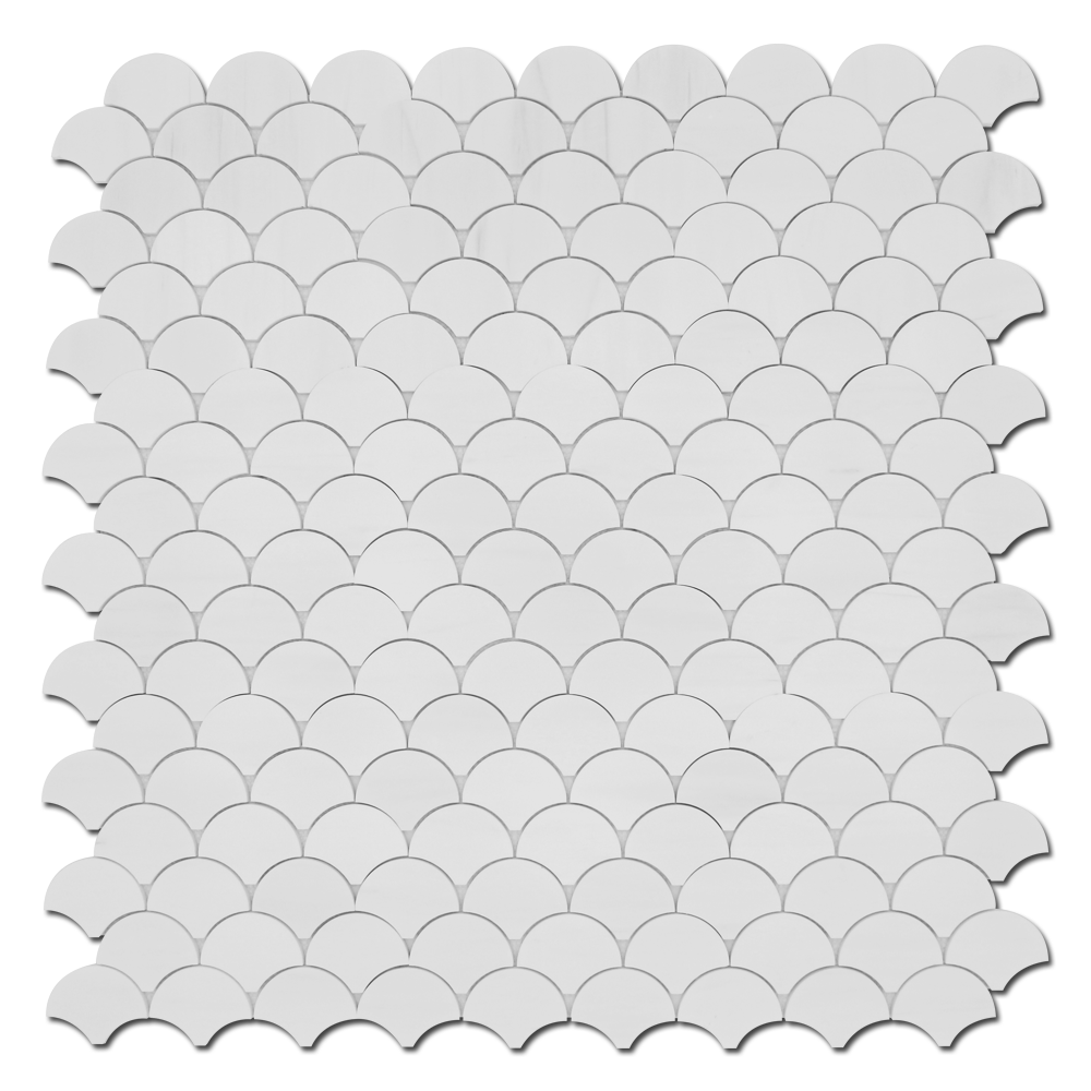 Bianco Venato Dolomite Fish Scale – Dolomite Polished