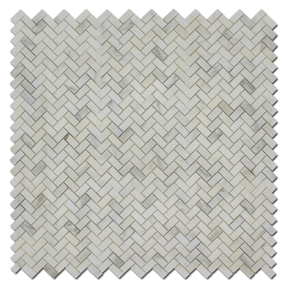 Calacatta Oliva 1X2 Herringbone