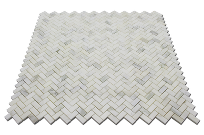 Calacatta Oliva 1X2 Herringbone