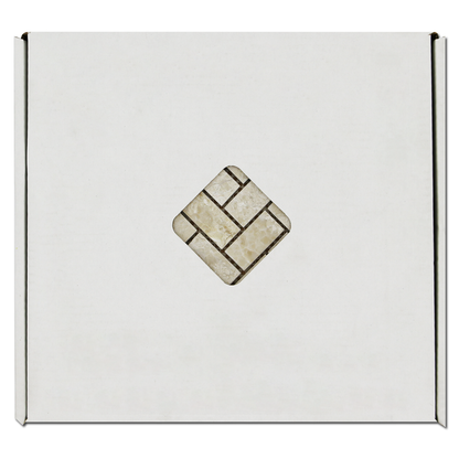 Karya Royal Marble 1&quot; x 2&quot; Herringbone