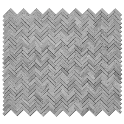 Solto White 1×3 Herringbone Honed