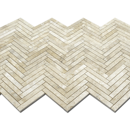 Karya Roya Marblel 1&quot; x 6&quot; Herringbone