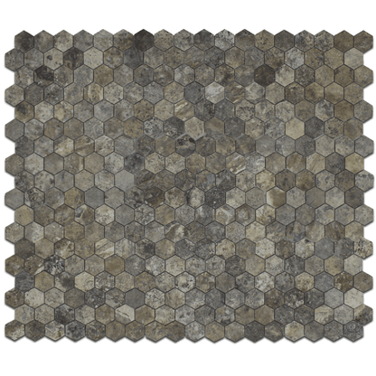 Silver Travertine 2&quot; Honeycomb