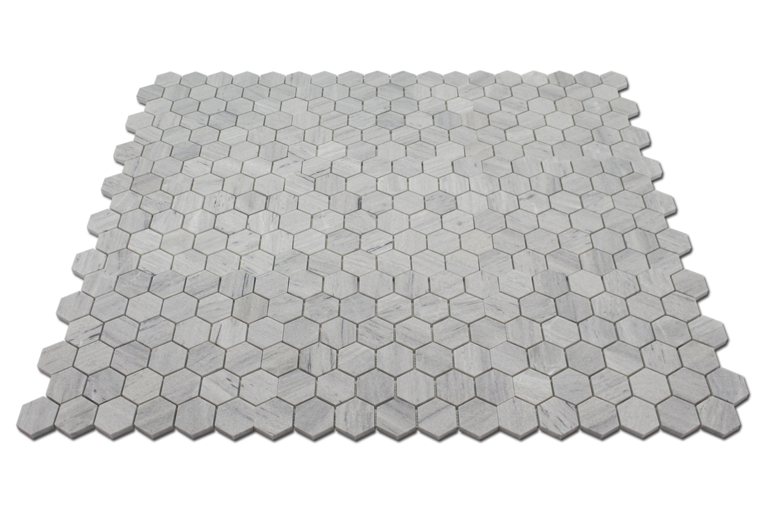 Solto White 2″ Honeycomb Honed