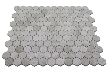 Wooden White Honeycomb Honed