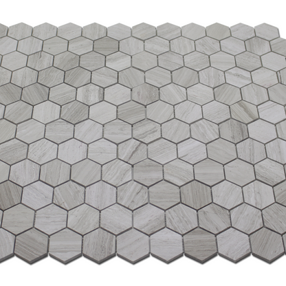 Wooden White 2&quot; Honeycomb