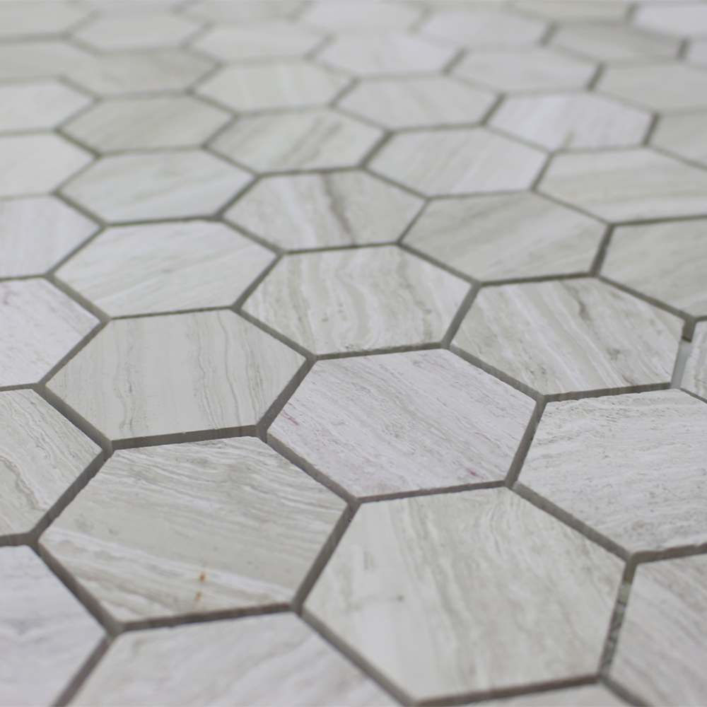 Wooden White 2" Honeycomb