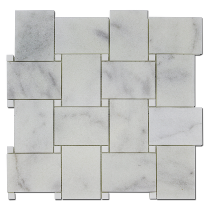 Alpine Mosic Large Basket Milas w/Bianco Venato Dolomite